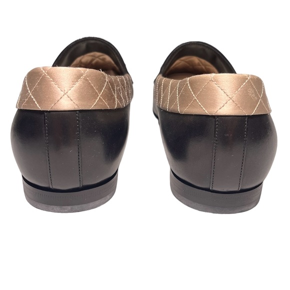 Gucci Men’s Bicolor Moccasins Betis Glamour Loafers size 7 UK Black/Cream - Picture 10 of 14